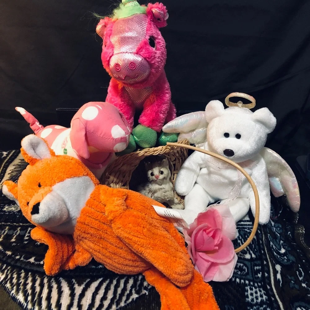 Lot of Four Plush Toys